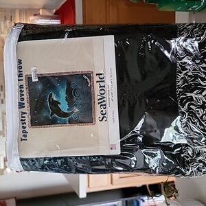 Seaworld woven tapestry